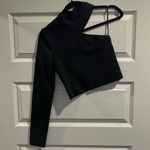 Pull&Bear Asymmetrical long sleeve top